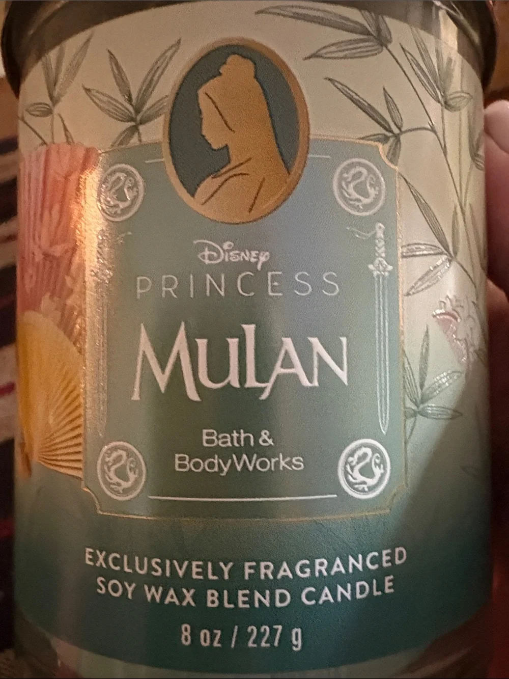 Nwt Bundle of “Disney Mulan” Body Spray & single wick candle from B&B